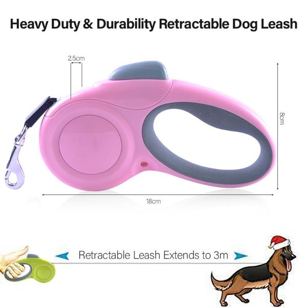dog collars & leashes 3meters pet traction rope belt chain leash retractable pets dogs for small medium products
dog collars & leashes 3meters pet traction rope belt chain leash retractable pets dogs for small medium products