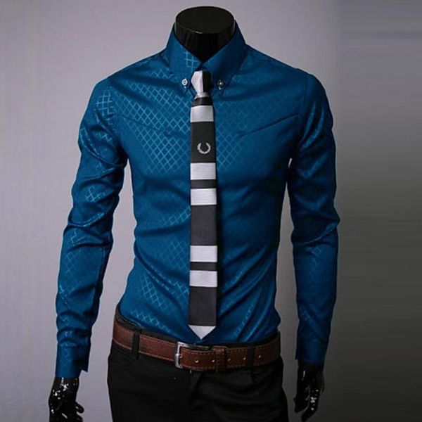 men's casual shirts shirt stylish anti-iron long sleeve men for dating spring male, White;black
men's casual shirts shirt stylish anti-iron long sleeve men for dating spring male, White;black
