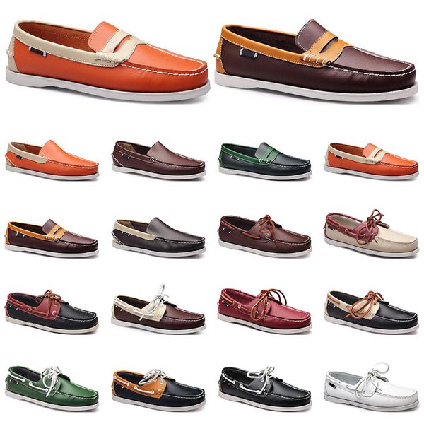 womens sneakers sailing shoe mens casual leather shoes black white red green orange brown outdoor trainers size 38-45 fifty four
womens sneakers sailing shoe mens casual leather shoes black white red green orange brown outdoor trainers size 38-45 fifty four