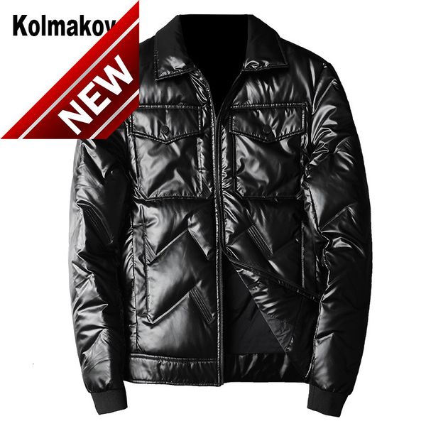 kolmakov 2019 new arrival 80% white duck down jackets men,male's jacket leather windbreaker waterproof large size m-5xl, Black
kolmakov 2019 new arrival 80% white duck down jackets men,male's jacket leather windbreaker waterproof large size m-5xl, Black