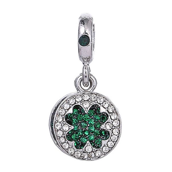 1pcs pretty clover pendant diy beads adapting to original pandora charm bracelet ladies jewelry making gifts, Silver
1pcs pretty clover pendant diy beads adapting to original pandora charm bracelet ladies jewelry making gifts, Silver