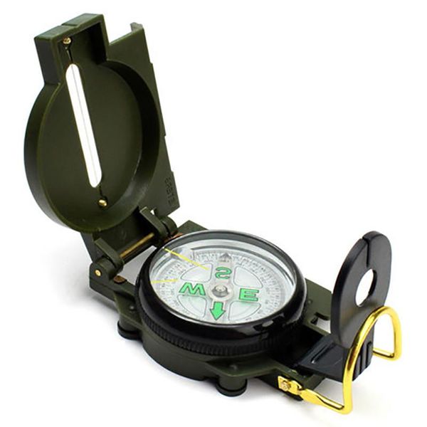 

portable green folding dash dashboard compass army boat tools military lens durable multifunction mount outdoor gadgets