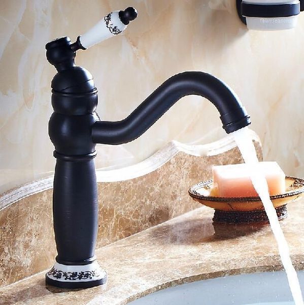 bathroom sink faucets middle height black antique brass retro basin mixer taps with blue and white porcelain swivel spout faucet b32191
bathroom sink faucets middle height black antique brass retro basin mixer taps with blue and white porcelain swivel spout faucet b32191