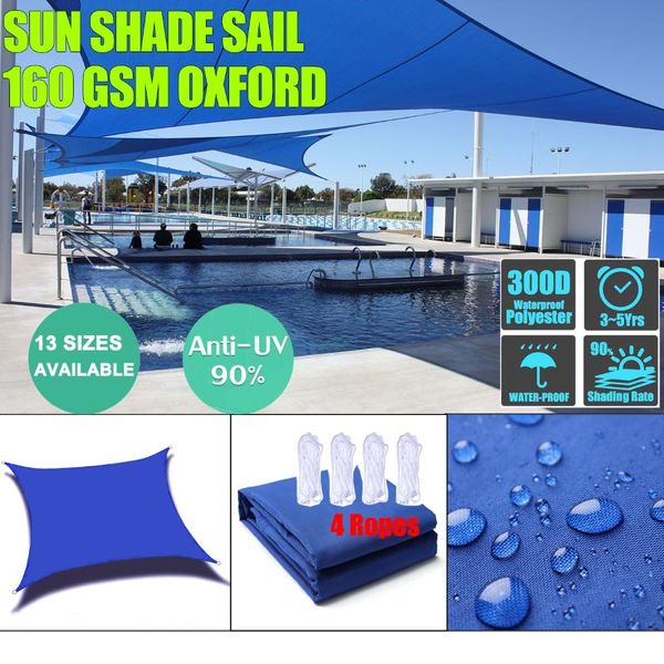 shade waterproof 300d royal blue square rectangle sail garden terrace canopy swimming sun camping hiking yard
shade waterproof 300d royal blue square rectangle sail garden terrace canopy swimming sun camping hiking yard