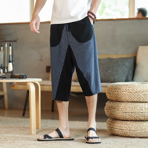 men's pants striped men harem fashion man casual loose cotton calf-length hip hop male trousers streetwear oct8 ycxe, Black
men's pants striped men harem fashion man casual loose cotton calf-length hip hop male trousers streetwear oct8 ycxe, Black