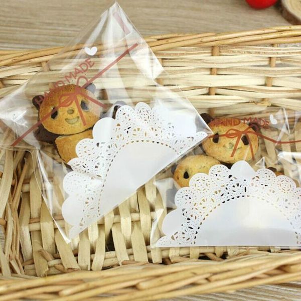 gift wrap 100pcs/lot 7x7cm cute lace bow print self-adhesive gifts bags wedding party cookie packaging for biscuits candy cake
gift wrap 100pcs/lot 7x7cm cute lace bow print self-adhesive gifts bags wedding party cookie packaging for biscuits candy cake