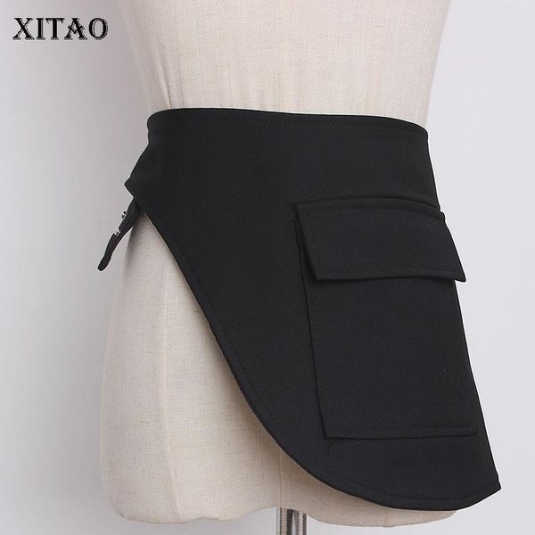 belts xitao adjustable zipper design cummerbunds pocket irregular dark thickening 2021 small fresh casual zy3525, Black;brown
belts xitao adjustable zipper design cummerbunds pocket irregular dark thickening 2021 small fresh casual zy3525, Black;brown