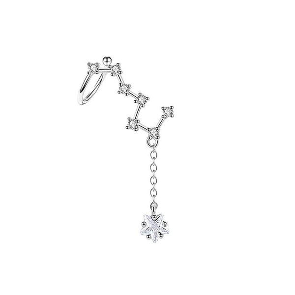 stud 1 pcs long tassel constellation big dipper star earrings for women chain jewelry aretes de mujer modernos 2021 mayoreo piercing, Golden;silver
stud 1 pcs long tassel constellation big dipper star earrings for women chain jewelry aretes de mujer modernos 2021 mayoreo piercing, Golden;silver