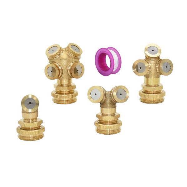 watering equipments male 1/2 3/4" 1 2 3 4 hole brass spray misting nozzle refraction garden sprinklers jardim home tools 1pcs
watering equipments male 1/2 3/4" 1 2 3 4 hole brass spray misting nozzle refraction garden sprinklers jardim home tools 1pcs