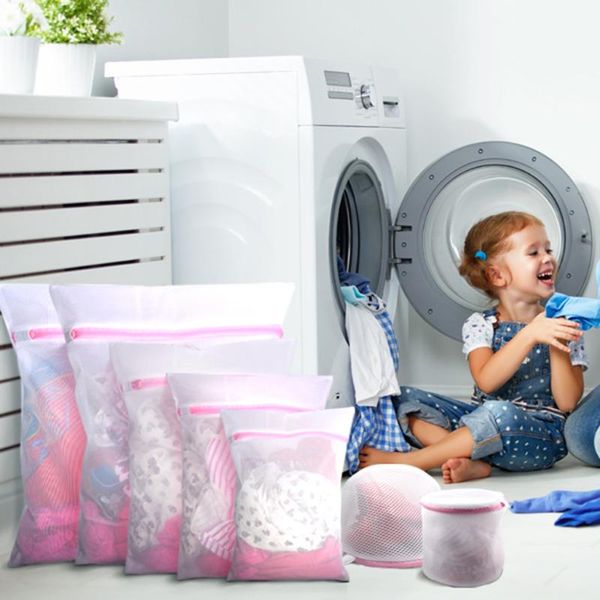 laundry bags 7pcs mesh for delicates with premium zipper travel storage bag cesto de roupa suja dirty clothes
laundry bags 7pcs mesh for delicates with premium zipper travel storage bag cesto de roupa suja dirty clothes