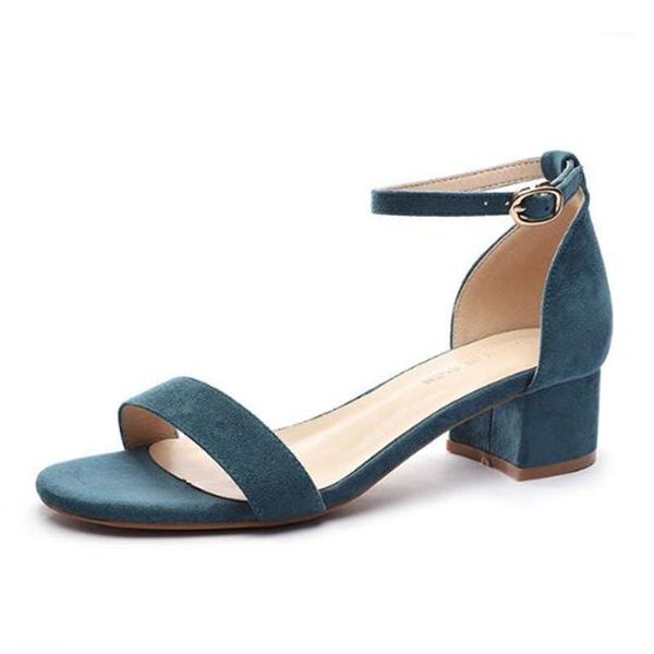 summer sandals women open toe gladiator flock buckle strap 4cm thick high heels round shallow back shoes1, Black
summer sandals women open toe gladiator flock buckle strap 4cm thick high heels round shallow back shoes1, Black