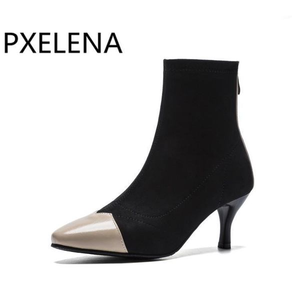 boots pxelena european stiletto high heels ankle lady dress party office shoes square toe back zipper fashion short1, Black
boots pxelena european stiletto high heels ankle lady dress party office shoes square toe back zipper fashion short1, Black