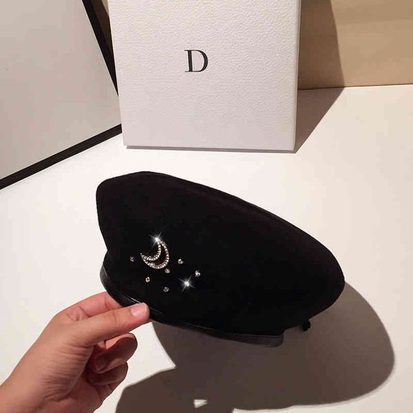 new pure wool bud hat female autumn and winter british leisure painter fashion hat beret, Blue;gray
new pure wool bud hat female autumn and winter british leisure painter fashion hat beret, Blue;gray