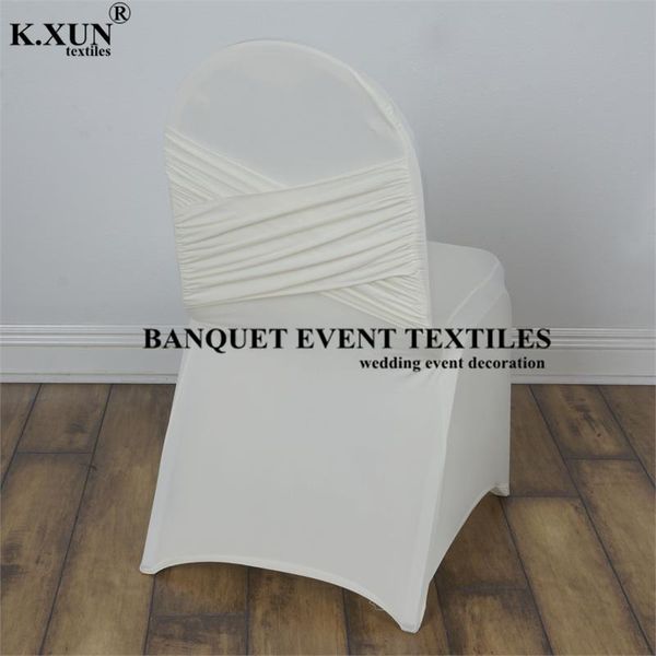 chair covers white black ivory spandex stretch banquet cover with swag wedding event party decoration
chair covers white black ivory spandex stretch banquet cover with swag wedding event party decoration