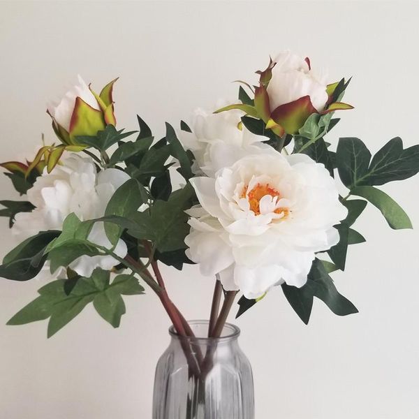 decorative flowers & wreaths big peony flower head artificial bouquet with bud vivid for home table decor wedding decoration
decorative flowers & wreaths big peony flower head artificial bouquet with bud vivid for home table decor wedding decoration