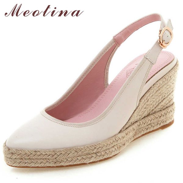 meotina women slingbacks shoes high heels espadrille platform wedge heels shoes buckle super high heel pumps lady big size 3-11 210608, Black
meotina women slingbacks shoes high heels espadrille platform wedge heels shoes buckle super high heel pumps lady big size 3-11 210608, Black