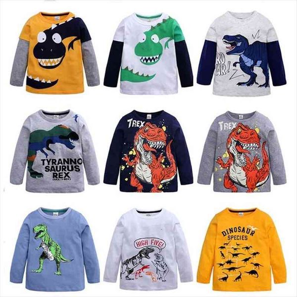 cartoon dinosaur boys long sleeve t shirt for 2 7y cotton children kids spring autumn clothes, Blue
cartoon dinosaur boys long sleeve t shirt for 2 7y cotton children kids spring autumn clothes, Blue