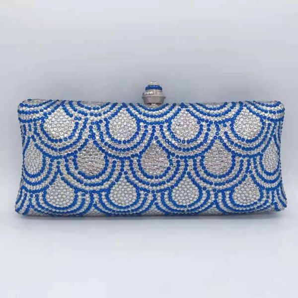 evening bags female luxury fashion sapphire blue crystal for party wedding women clutch bridal purse handbags wallet
evening bags female luxury fashion sapphire blue crystal for party wedding women clutch bridal purse handbags wallet