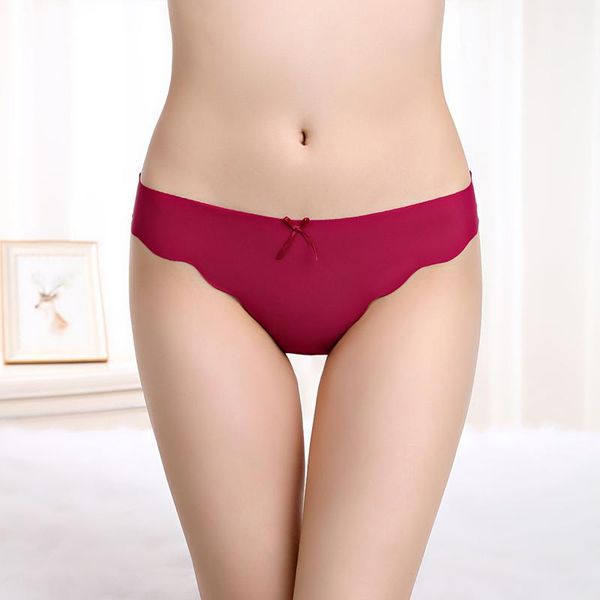 women's panties seamless low waist soft polyester cotton briefs ice silk solid color t-back underpants female underwear, Black;pink
women's panties seamless low waist soft polyester cotton briefs ice silk solid color t-back underpants female underwear, Black;pink