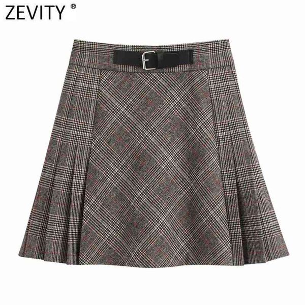 women vintage checked plaid print pleated mini skirt faldas mujer office lady chic side zipper woolen vestido qun723 210416, Black
women vintage checked plaid print pleated mini skirt faldas mujer office lady chic side zipper woolen vestido qun723 210416, Black