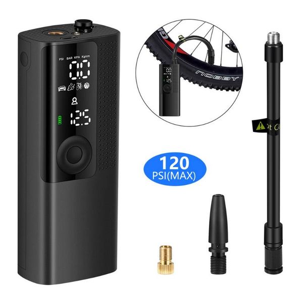 inflatable pump portable tire air compressor lcd digital pressure gauge smart electric bike inflator tyre with led lighting lamp
inflatable pump portable tire air compressor lcd digital pressure gauge smart electric bike inflator tyre with led lighting lamp