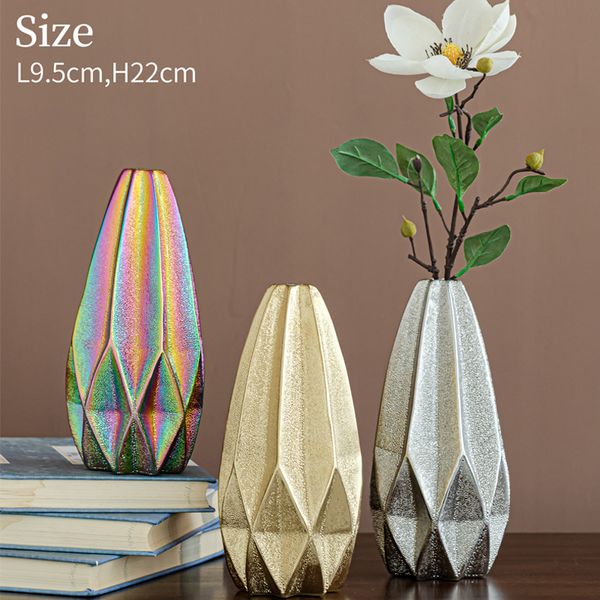 colorful ceramic electroplated geometric origami vases decorate family gatherings for friends as gifts
colorful ceramic electroplated geometric origami vases decorate family gatherings for friends as gifts