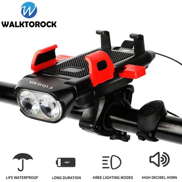 in 1 bicycle light phone holder horn lights waterproof bike 3000mah front and rear set accessories
in 1 bicycle light phone holder horn lights waterproof bike 3000mah front and rear set accessories
