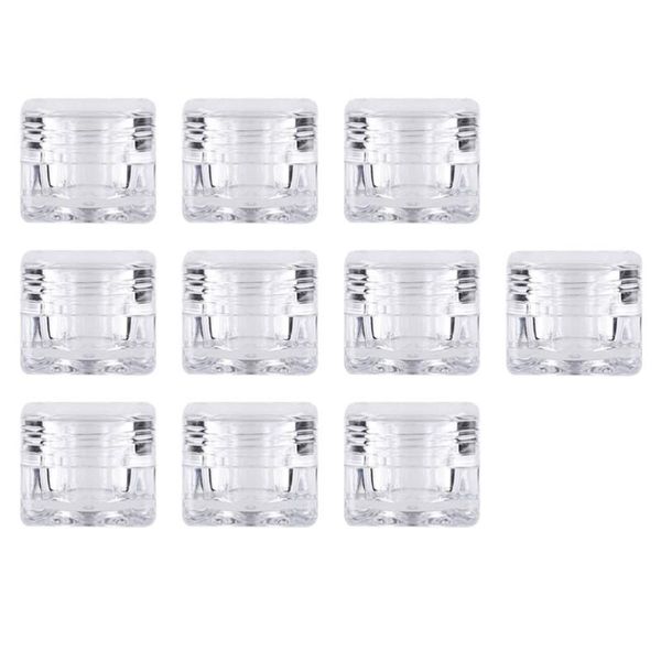 storage bottles & jars 10pcs 5g empty cream cosmetic dispenser portable containers
storage bottles & jars 10pcs 5g empty cream cosmetic dispenser portable containers
