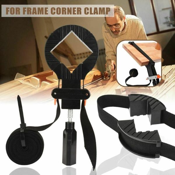 professional hand tool sets black adjustable rapid corner clamp 4 jaws band strap frame holder picture po drawer woodworking tools supplies
professional hand tool sets black adjustable rapid corner clamp 4 jaws band strap frame holder picture po drawer woodworking tools supplies
