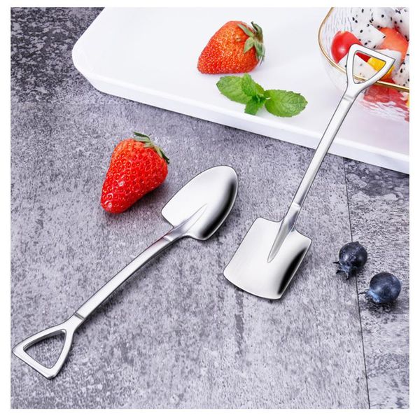 kitchen accessories creative retro shovel coffee spoon stainless steel dessert ice cream tip flat spoons
kitchen accessories creative retro shovel coffee spoon stainless steel dessert ice cream tip flat spoons