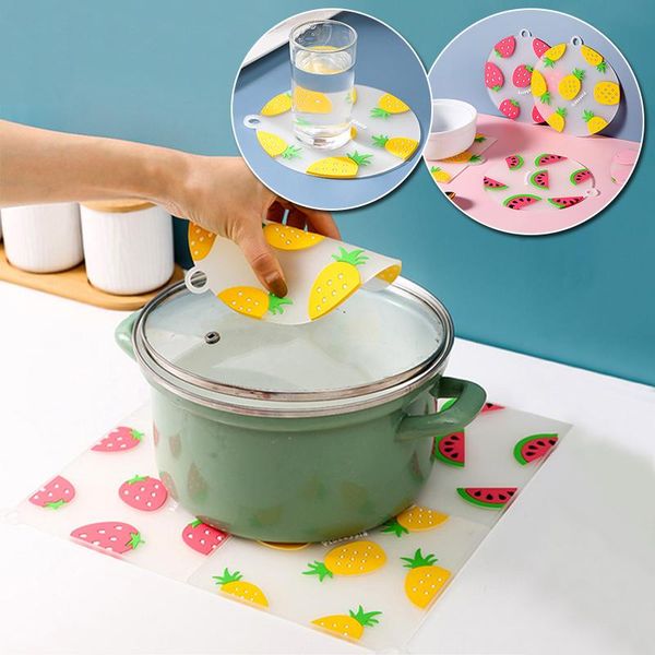 mats & pads round square fruit pattern heat resistant mat pvc drink cup coasters non-slip pot holder table placemat silicone
mats & pads round square fruit pattern heat resistant mat pvc drink cup coasters non-slip pot holder table placemat silicone