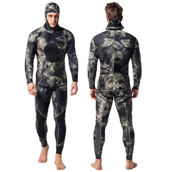 diving suit men neoprene hooded warm wetsuit 3mm camouflage split scuba snorkel swimsuit surfing jumpsuit black green swim wear
diving suit men neoprene hooded warm wetsuit 3mm camouflage split scuba snorkel swimsuit surfing jumpsuit black green swim wear