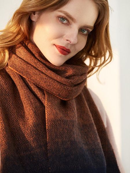 hats, scarves & gloves sets cashmere order production pure wool scarf swd0063 coarse thickened gradient, Blue;gray
hats, scarves & gloves sets cashmere order production pure wool scarf swd0063 coarse thickened gradient, Blue;gray