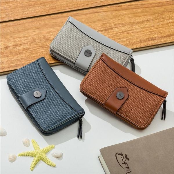 wallets 2021 simple retro multi-functional zipper buckle multi card middle wallet, Red;black
wallets 2021 simple retro multi-functional zipper buckle multi card middle wallet, Red;black