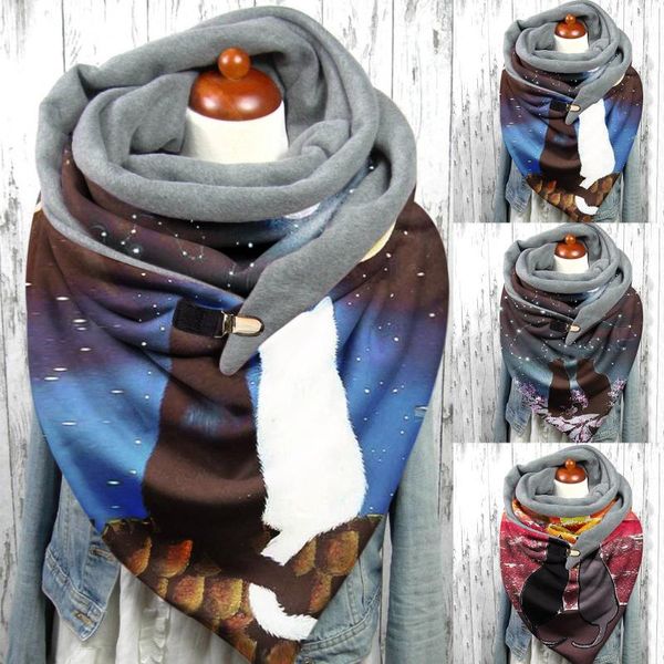 scarves 2021 fashion ladies women autumn cat printing button soft neckerchief casual warm shawls echarpe hiver femme, Blue;gray
scarves 2021 fashion ladies women autumn cat printing button soft neckerchief casual warm shawls echarpe hiver femme, Blue;gray