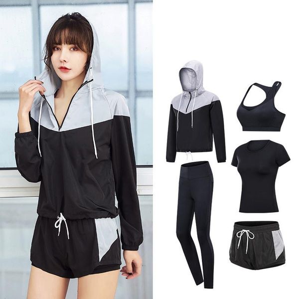 yoga set women sports clothes splicing stylish sportwear running fitness gym clothing slim breathable xl sport suit outfit
yoga set women sports clothes splicing stylish sportwear running fitness gym clothing slim breathable xl sport suit outfit