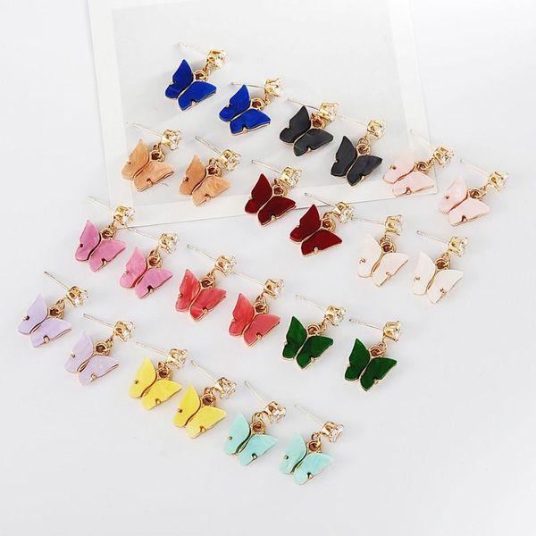 stud 2021 statement sweet colorful zircon acrylic butterfly earrings for women luxury jewlery gift, Golden;silver
stud 2021 statement sweet colorful zircon acrylic butterfly earrings for women luxury jewlery gift, Golden;silver