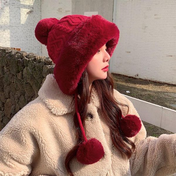 beanies bucket hat women's cap hair accessories winter knitting protection hats pompom girl fashion 2021 kawaii bonnet
beanies bucket hat women's cap hair accessories winter knitting protection hats pompom girl fashion 2021 kawaii bonnet