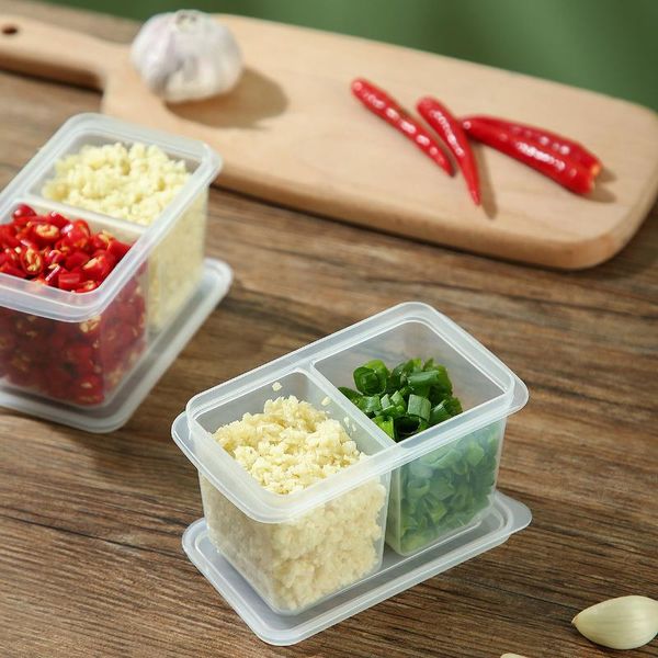 storage bottles & jars 2 grids fresh-keeping box separated -grade plastic household refrigerator small onion ginger garlic
storage bottles & jars 2 grids fresh-keeping box separated -grade plastic household refrigerator small onion ginger garlic