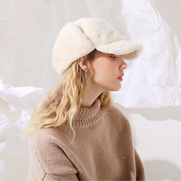women cold winter bomber hats warm with earflaps faux fur ear protector caps visor hat for girls, Blue;gray
women cold winter bomber hats warm with earflaps faux fur ear protector caps visor hat for girls, Blue;gray