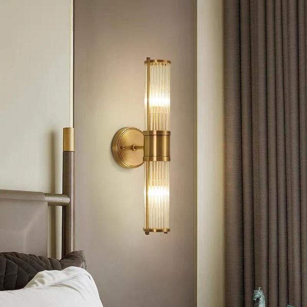 light luxury living room background wall lamp full copper mirror front post modern minimalist bedroom bedside
light luxury living room background wall lamp full copper mirror front post modern minimalist bedroom bedside