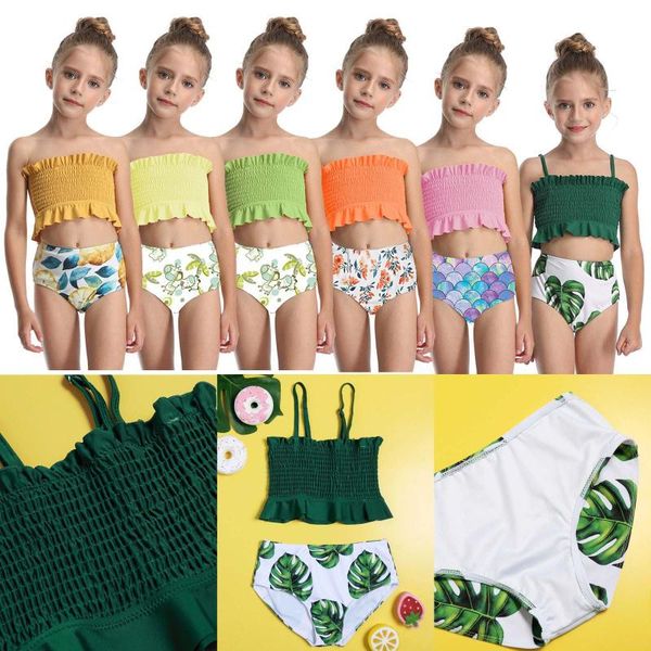 toddler girls bikini pleated solid color printed tube split swimsuit girl swimwear swimsuits for bab one-pieces, Black
toddler girls bikini pleated solid color printed tube split swimsuit girl swimwear swimsuits for bab one-pieces, Black
