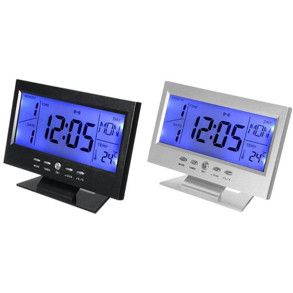other clocks & accessories creative voice control alarm clock lcd backlight digital perpetual calendar weather hygrometer snooze
other clocks & accessories creative voice control alarm clock lcd backlight digital perpetual calendar weather hygrometer snooze
