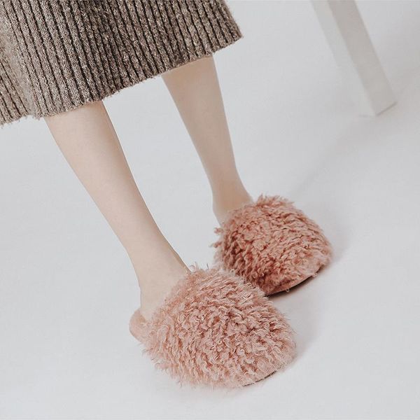 millffy curly plush slippers home shoes lovely pink women breathable comfortable indoor slippers+, Black
millffy curly plush slippers home shoes lovely pink women breathable comfortable indoor slippers+, Black