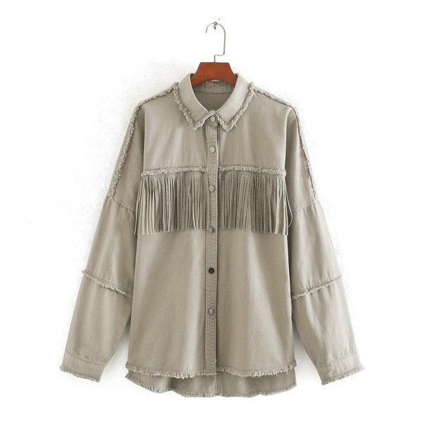women's jackets high-quality beige cotton tassel coats jacket loose long sleeves ladies elegant coat 2021 autumn winter fashion clothin, Black;brown
women's jackets high-quality beige cotton tassel coats jacket loose long sleeves ladies elegant coat 2021 autumn winter fashion clothin, Black;brown