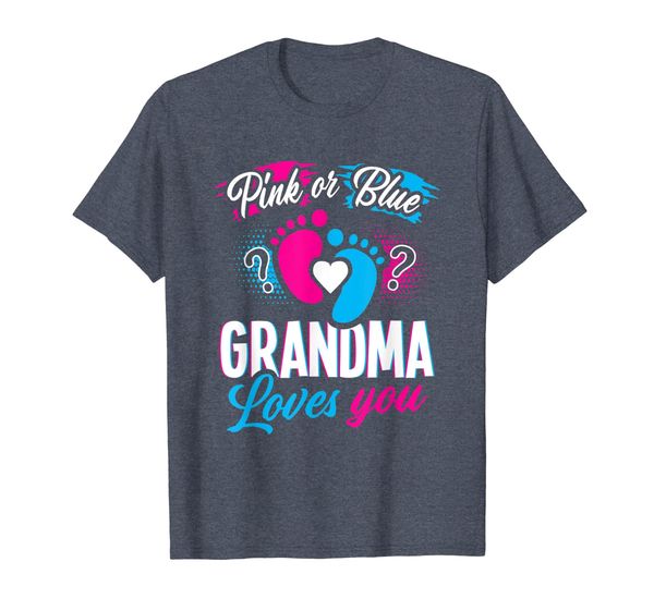 Pink Or Blue Grandma Loves You Gender Baby Reveal Party Gift T-Shirt, Mainly pictures
Pink Or Blue Grandma Loves You Gender Baby Reveal Party Gift T-Shirt, Mainly pictures