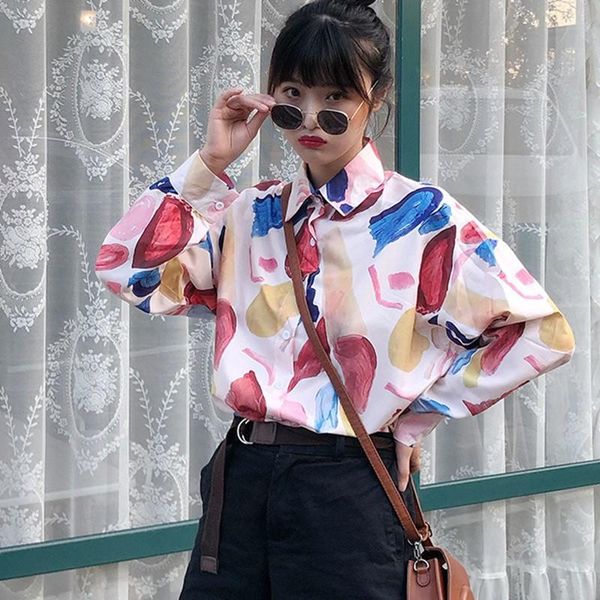 japanese harajuku shirts women printed lapel long sleeve vintage blouse ladies fall trendy blouses clothes women's &, White
japanese harajuku shirts women printed lapel long sleeve vintage blouse ladies fall trendy blouses clothes women's &, White