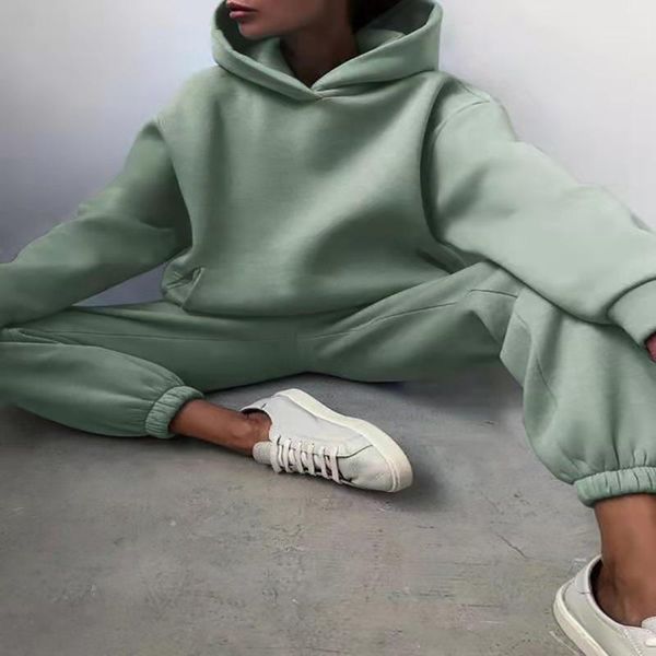 women's two piece pants elegant solid sets for women warm hoodie sweatshirts and long pant fashion ladies loose retro 2021, White
women's two piece pants elegant solid sets for women warm hoodie sweatshirts and long pant fashion ladies loose retro 2021, White