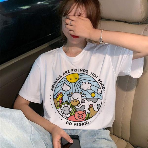 women's t-shirt cute vegan harajuku t shirt women ullzang kawaii save the bees 90s graphic cartoon tshirt fashion summer tees female, White
women's t-shirt cute vegan harajuku t shirt women ullzang kawaii save the bees 90s graphic cartoon tshirt fashion summer tees female, White