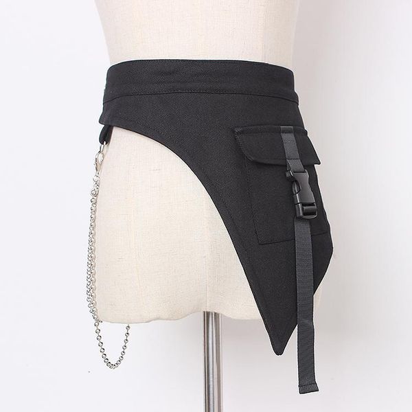 belts superaen spring summer 2021 fashion punk metal belt women's decoration with skirts denim waist asymmetry for women, Black;brown
belts superaen spring summer 2021 fashion punk metal belt women's decoration with skirts denim waist asymmetry for women, Black;brown